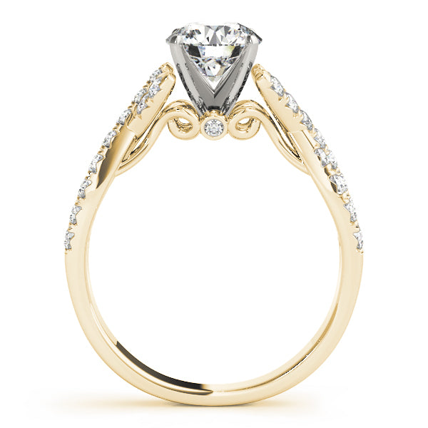 Twisted Multi Row Engagement Ring