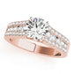 Multirow Engagement Ring