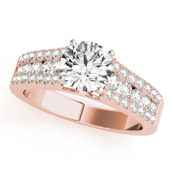 Multirow Engagement Ring