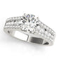 Multirow Engagement Ring