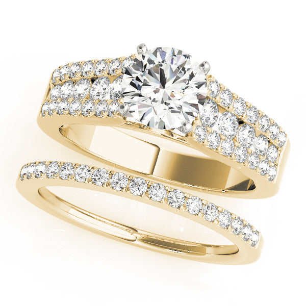 Multirow Engagement Ring