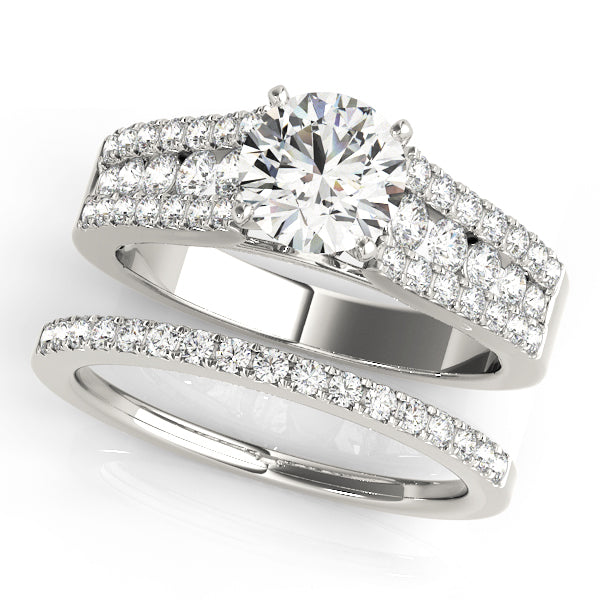 Multirow Engagement Ring