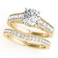 Single Row Prong In Channel Engagement Ring