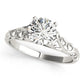 Vintage Inspired Solitaire Engagement Ring