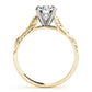 Vintage Inspired Solitaire Engagement Ring