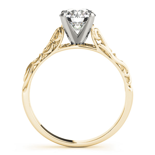 Vintage Inspired Solitaire Engagement Ring