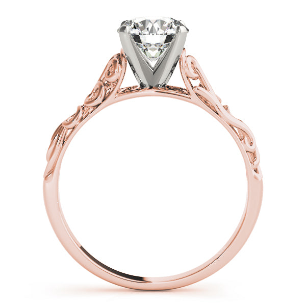 Vintage Inspired Solitaire Engagement Ring