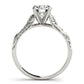 Vintage Inspired Solitaire Engagement Ring