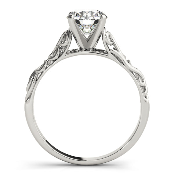 Vintage Inspired Solitaire Engagement Ring