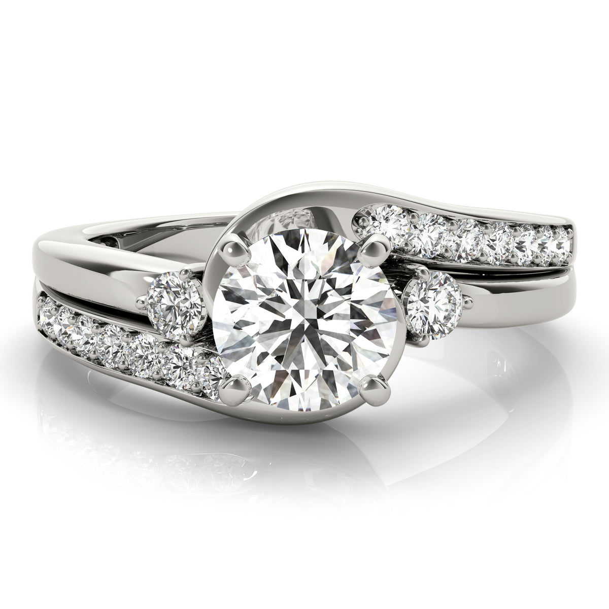 Bypass Engagement Ring