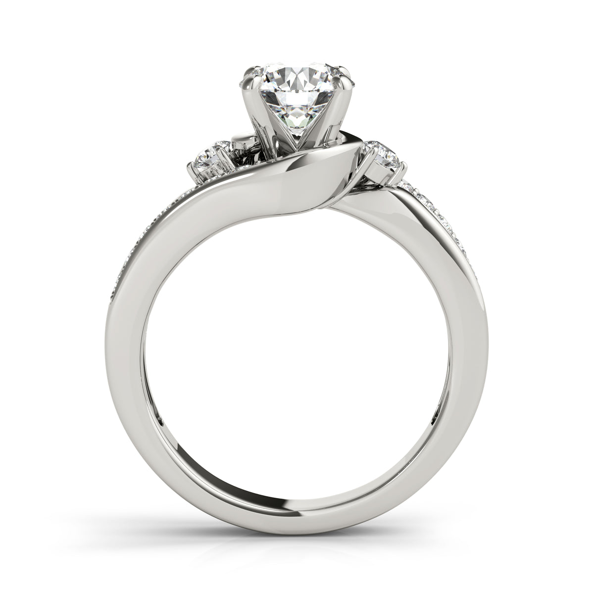 Bypass Engagement Ring