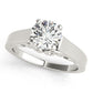 Cathedral Prong Set Engagement Ring