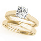 Solitaire Cathedral Engagement Ring
