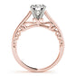 Solitaire Cathedral Engagement Ring