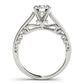 Solitaire Cathedral Engagement Ring