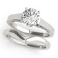 Solitaire Filigree Engagement Ring