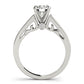 Solitaire Filigree Engagement Ring