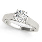 Solitaire Filigree Engagement Ring