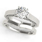 Solitaire Filigree Engagement Ring