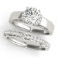 Vintage Filigree Halo Engagement Ring