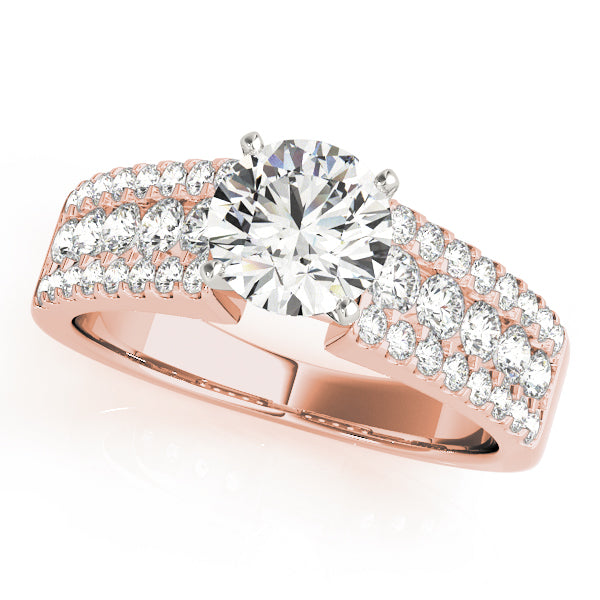 Multirow Engagement Ring