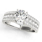 Multirow Engagement Ring
