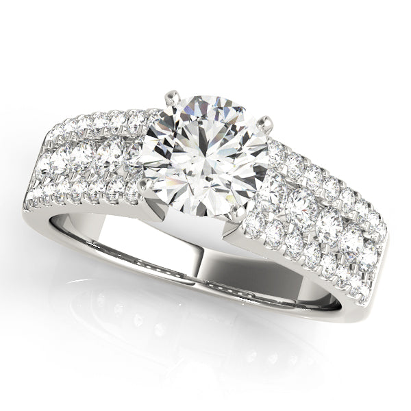 Multirow Engagement Ring