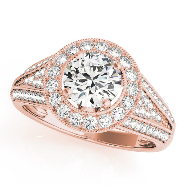 ENGAGEMENT RINGS HALO ROUND
