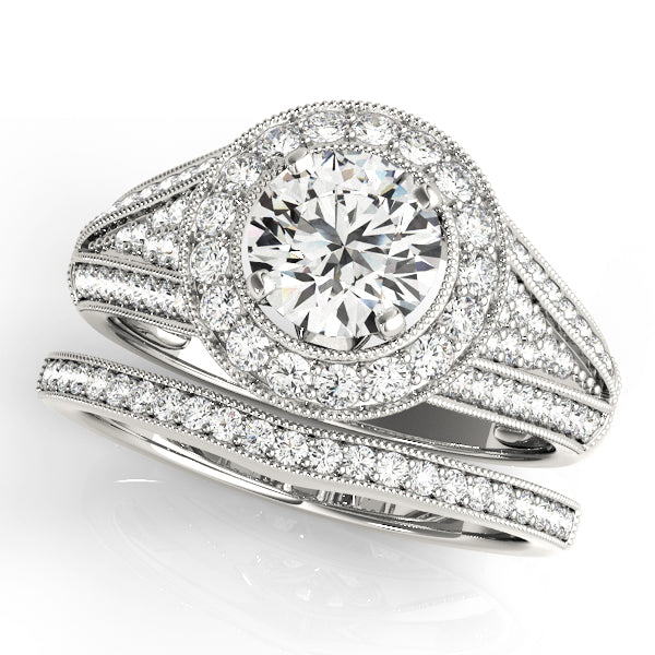 ENGAGEMENT RINGS HALO ROUND