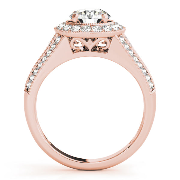ENGAGEMENT RINGS HALO ROUND