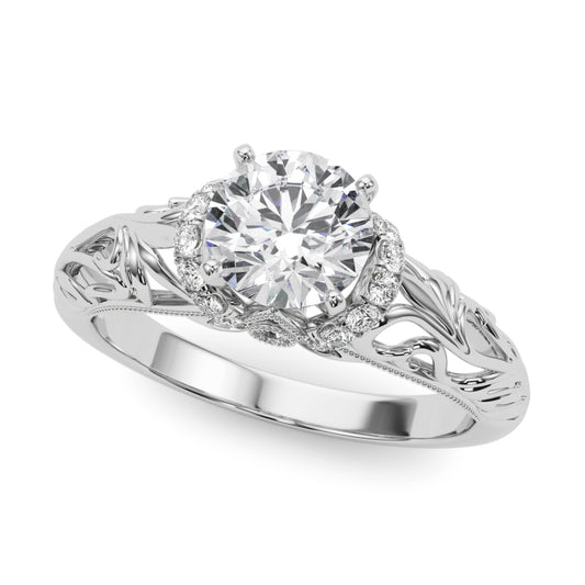 Vintage Inspired Engagement Ring