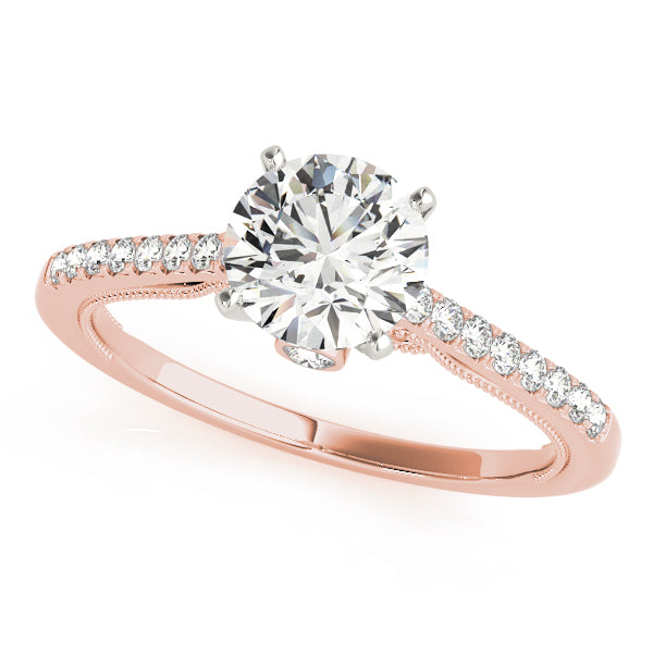 Single Row New Bridal Engagement Rings
