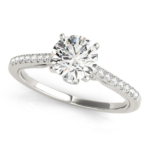 Single Row New Bridal Engagement Rings
