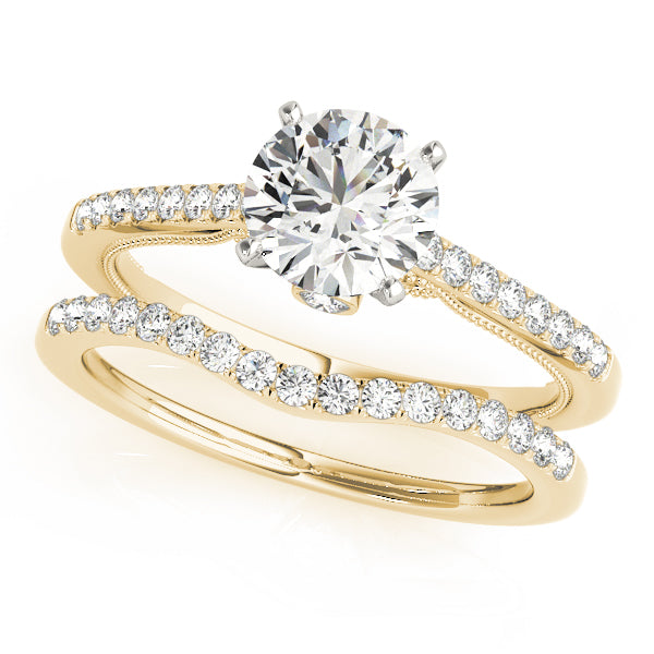 Single Row New Bridal Engagement Rings