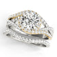 Split-Shank Bypass Engagement Ring