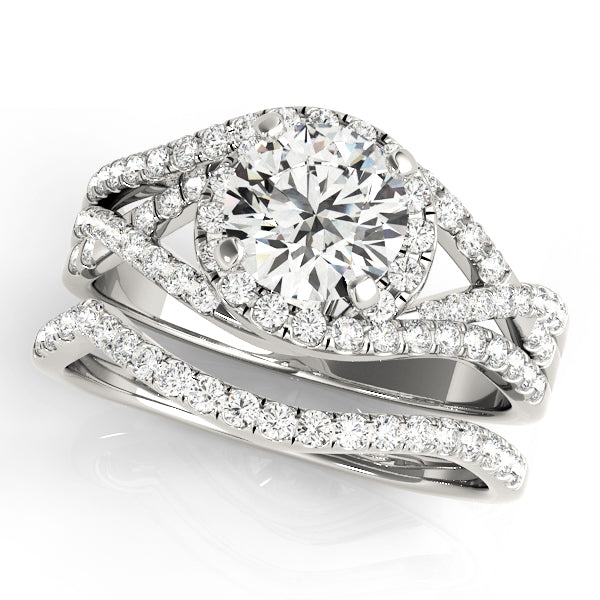 Split-Shank Bypass Engagement Ring
