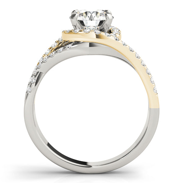 Split-Shank Bypass Engagement Ring