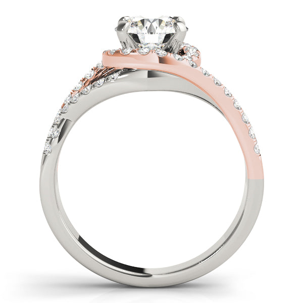 Split-Shank Bypass Engagement Ring