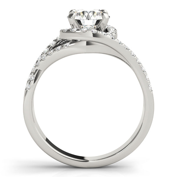 Split-Shank Bypass Engagement Ring