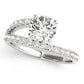 Split Shank Engagement Ring