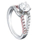 Bypass Split Shank Engagement Ring