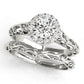 Vintage Filigree Halo Engagement Rings