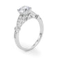 Vintage Inspired Milgrain Edge Engagement Ring
