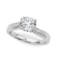 Solitaire Cathedral Engagement Rings