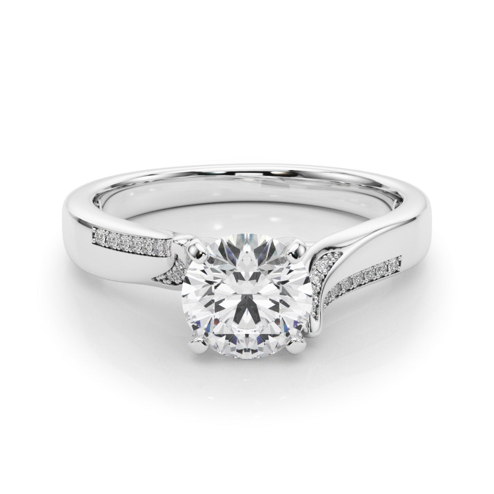 Solitaire Cathedral Engagement Rings