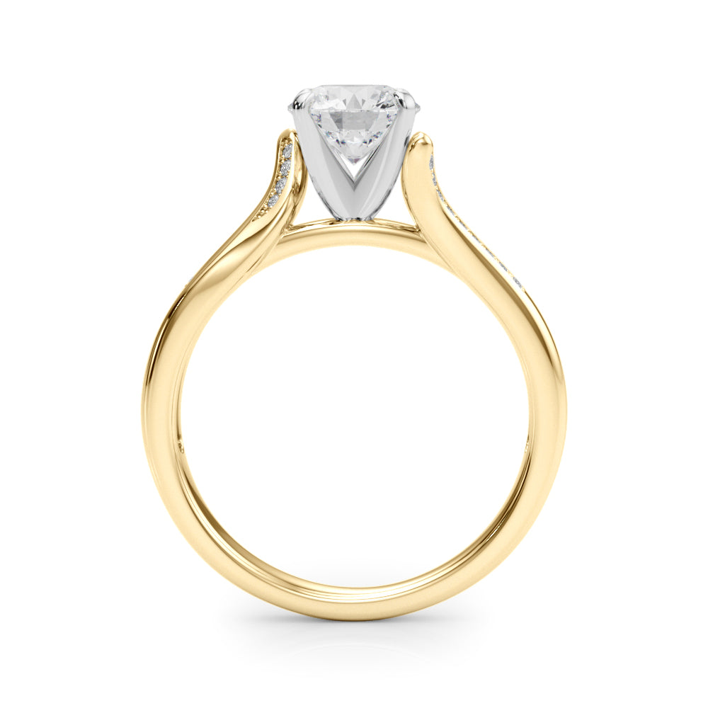 Solitaire Cathedral Engagement Rings