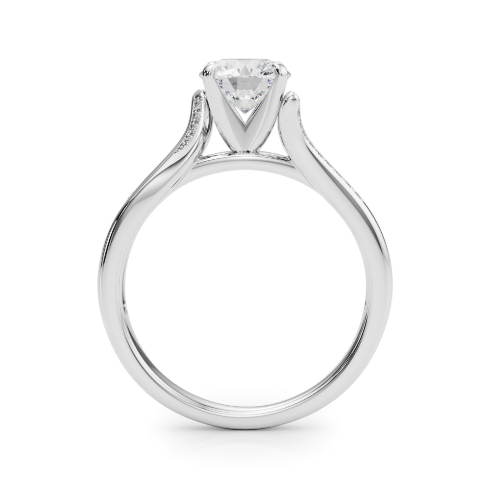 Solitaire Cathedral Engagement Rings