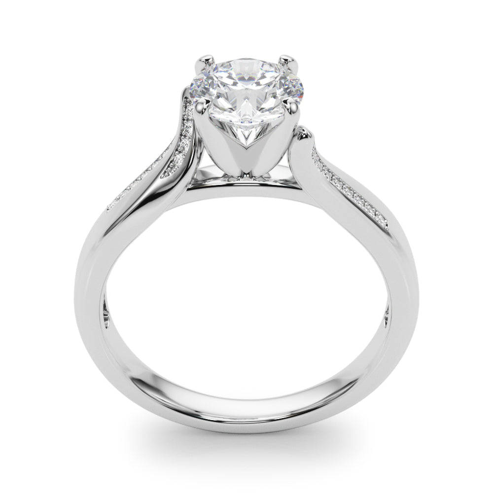 Solitaire Cathedral Engagement Rings