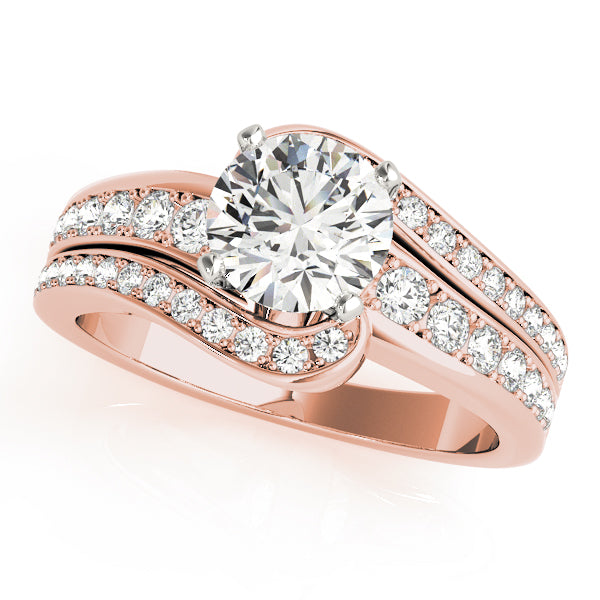 Bypass Multirow Engagement Ring