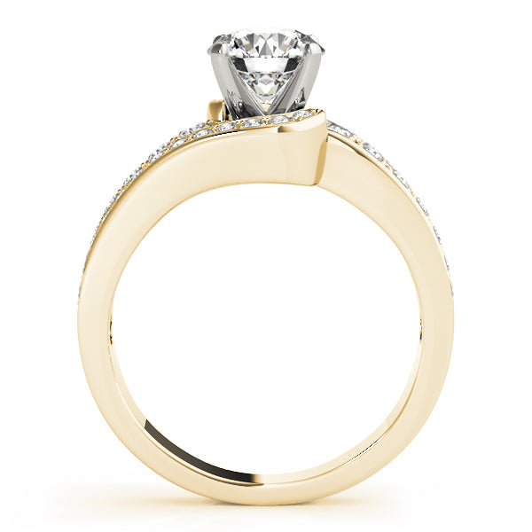 Bypass Multirow Engagement Ring